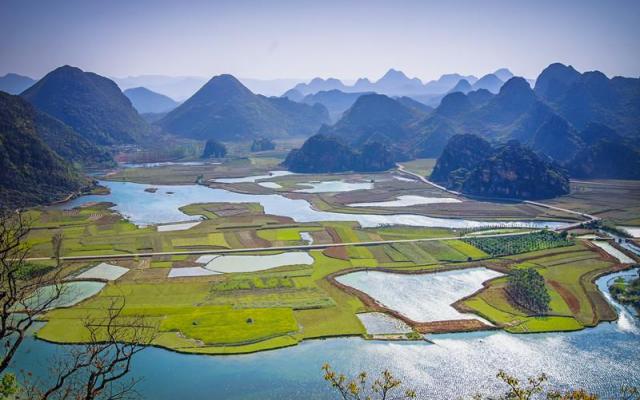 成都出发云南7日自驾游:世外桃源坝美村-抚仙湖-普者黑7日自驾游