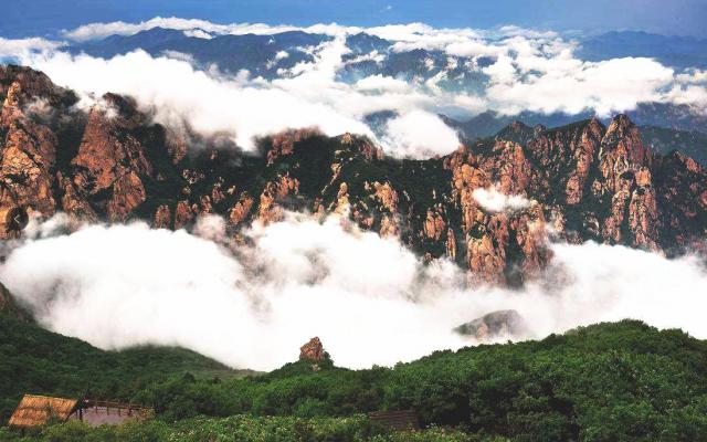 北京周边秦皇岛2日自驾游：塞北小黄山祖山-秦皇岛海滩五星酒店踏青2日自驾游